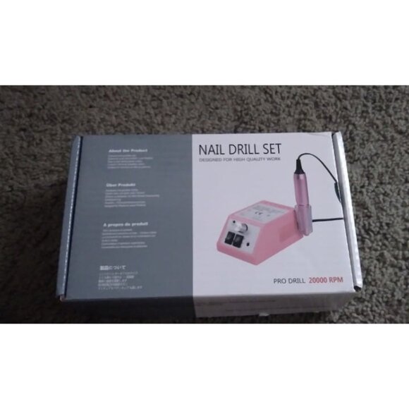 New 20000 Electric Nail Drill Professional Nail File Drill Acrylic Nails Kit - Picture 1 of 2